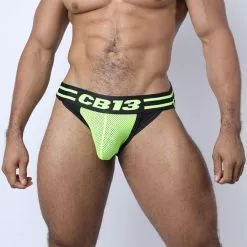 CellBlock13 LINEBACKER MESH JOCKSTRAP Jaune