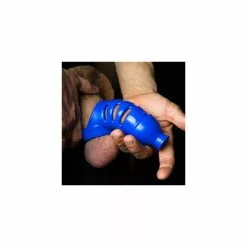 Oxballs HÜNKYJUNK Lockdown Cage De Chasteté Ice -Poppers et Leather Cleaners Soldes lockdown cage de chastete ice 2