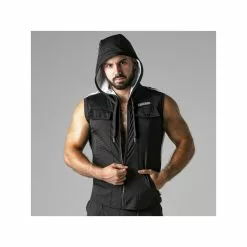 Locker Gear LOOK AT HARDER HOODY Blanc