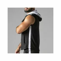 Locker Gear LOOK AT HARDER HOODY Blanc -Poppers et Leather Cleaners Soldes look at harder hoody blanc 4