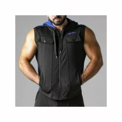 Locker Gear LOOK AT HARDER HOODY Bleu