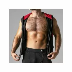 Locker Gear LOOK AT HARDER HOODY Rouge