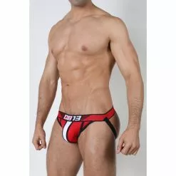 CellBlock13 MARATHON Jockstrap Red -Poppers et Leather Cleaners Soldes marathon jockstrap 4