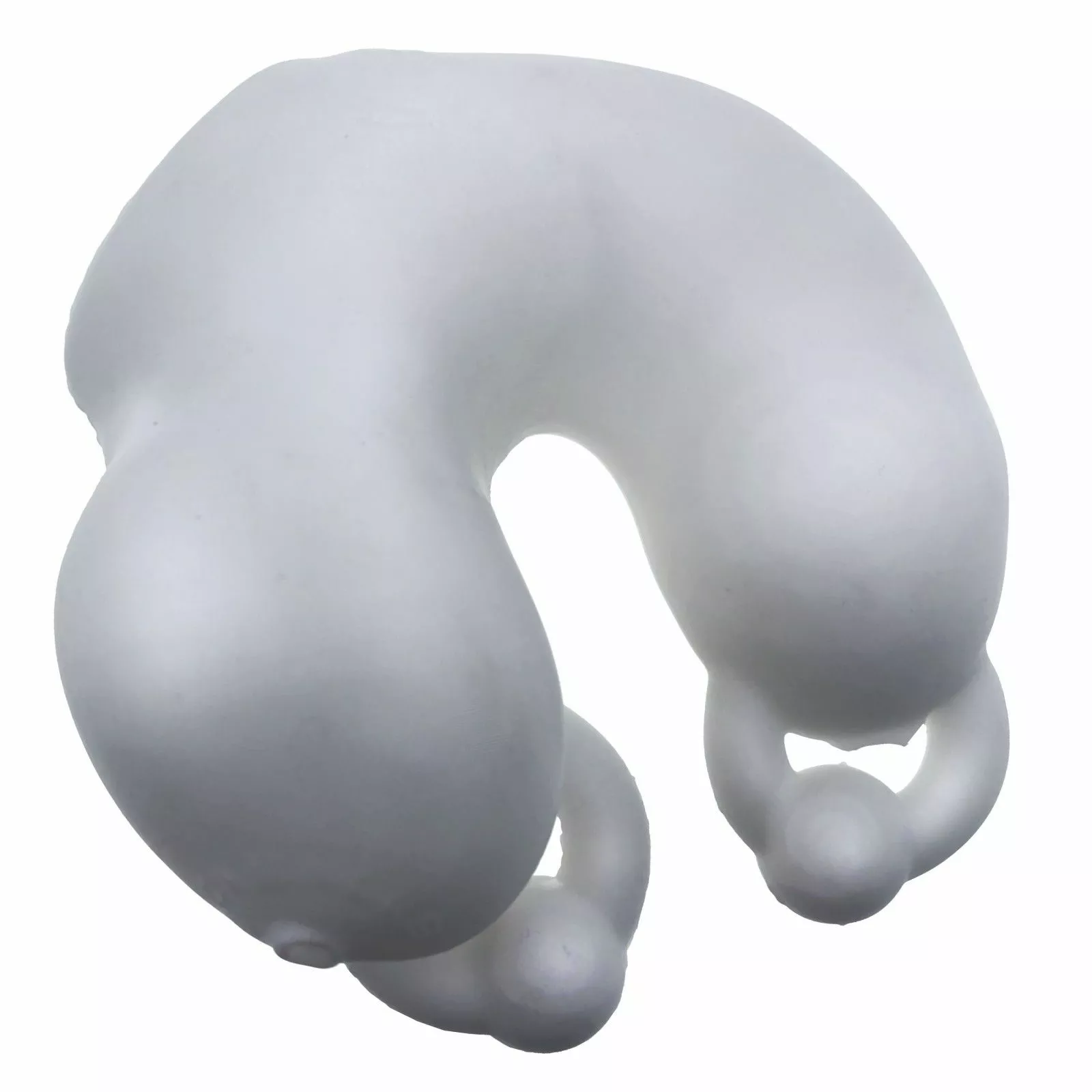 Oxballs MEATLOCKER Full Cover Chastity White Ice 4 Oxballs MEATLOCKER Full Cover Chastity White Ice – Image 2