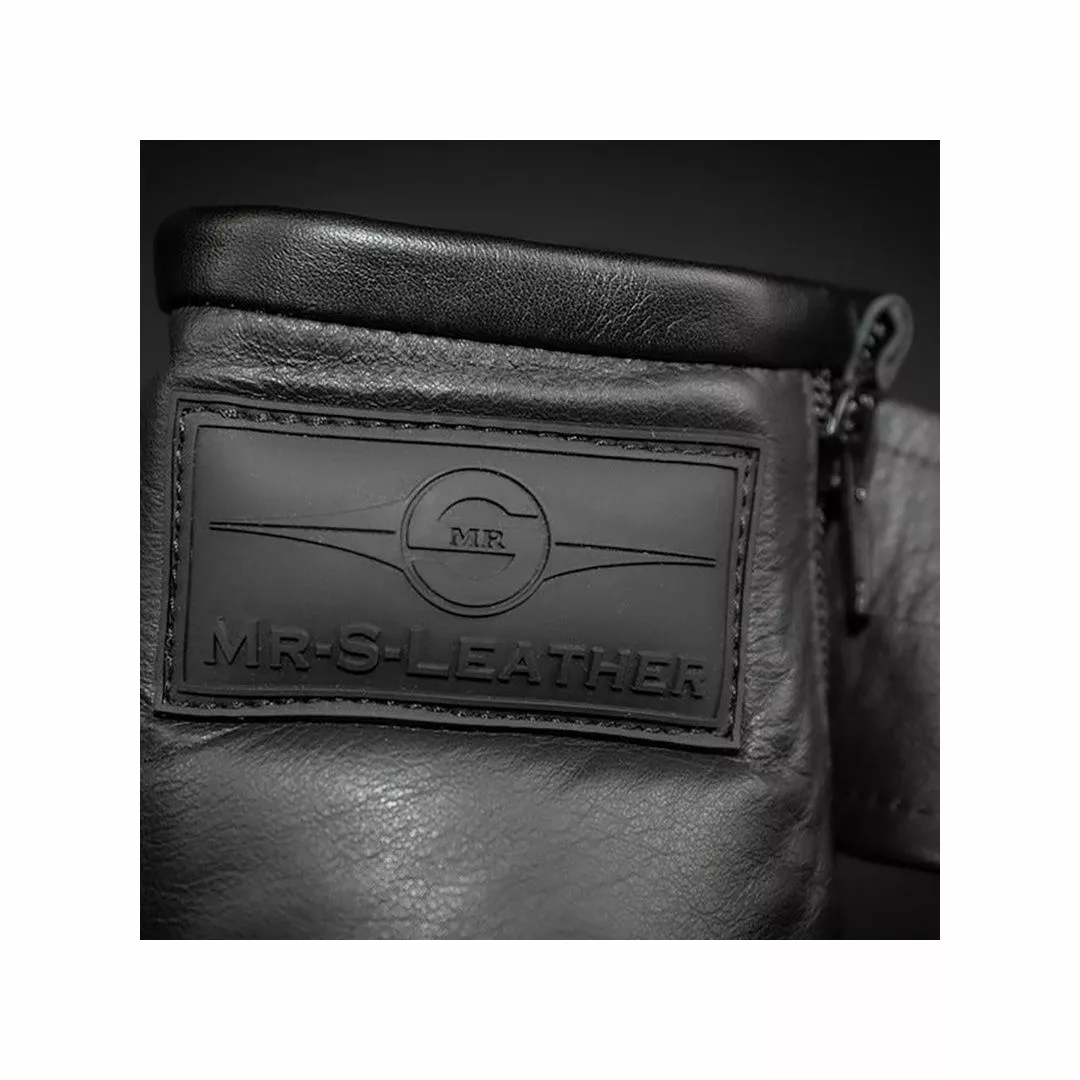 MR-S-LEATHER Moufles De Puppy Cuir K9 Rouge 7 MR-S-LEATHER Moufles De Puppy Cuir K9 Rouge – Image 5