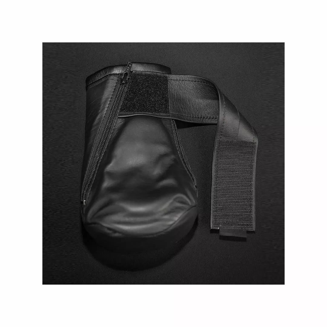 MR-S-LEATHER Moufles De Puppy Cuir K9 Rouge 8 MR-S-LEATHER Moufles De Puppy Cuir K9 Rouge – Image 6