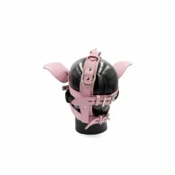 Mister B Mr B Leather Pig Head Harness Pink 10 Mister B Mr B Leather Pig Head Harness Pink -Poppers et Leather Cleaners Soldes mr b leather pig head harness pink 3