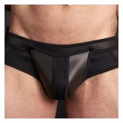 MR-S-LEATHER Neo Air Mesh All Access Brief Noir -Poppers et Leather Cleaners Soldes neo air mesh all access brief noir 2