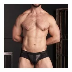 MR-S-LEATHER Neo Air Mesh All Access Brief Noir