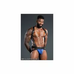 MR-S-LEATHER Neo Air Mesh Jock Blue 10 MR-S-LEATHER Neo Air Mesh Jock Blue -Poppers et Leather Cleaners Soldes neo air mesh jock blue 3