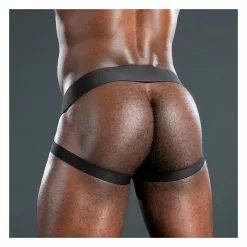 MR-S-LEATHER Neo Air Mesh Jock Gris/Jaune 12 MR-S-LEATHER Neo Air Mesh Jock Gris/Jaune -Poppers et Leather Cleaners Soldes neo air mesh jock gris jaune 4