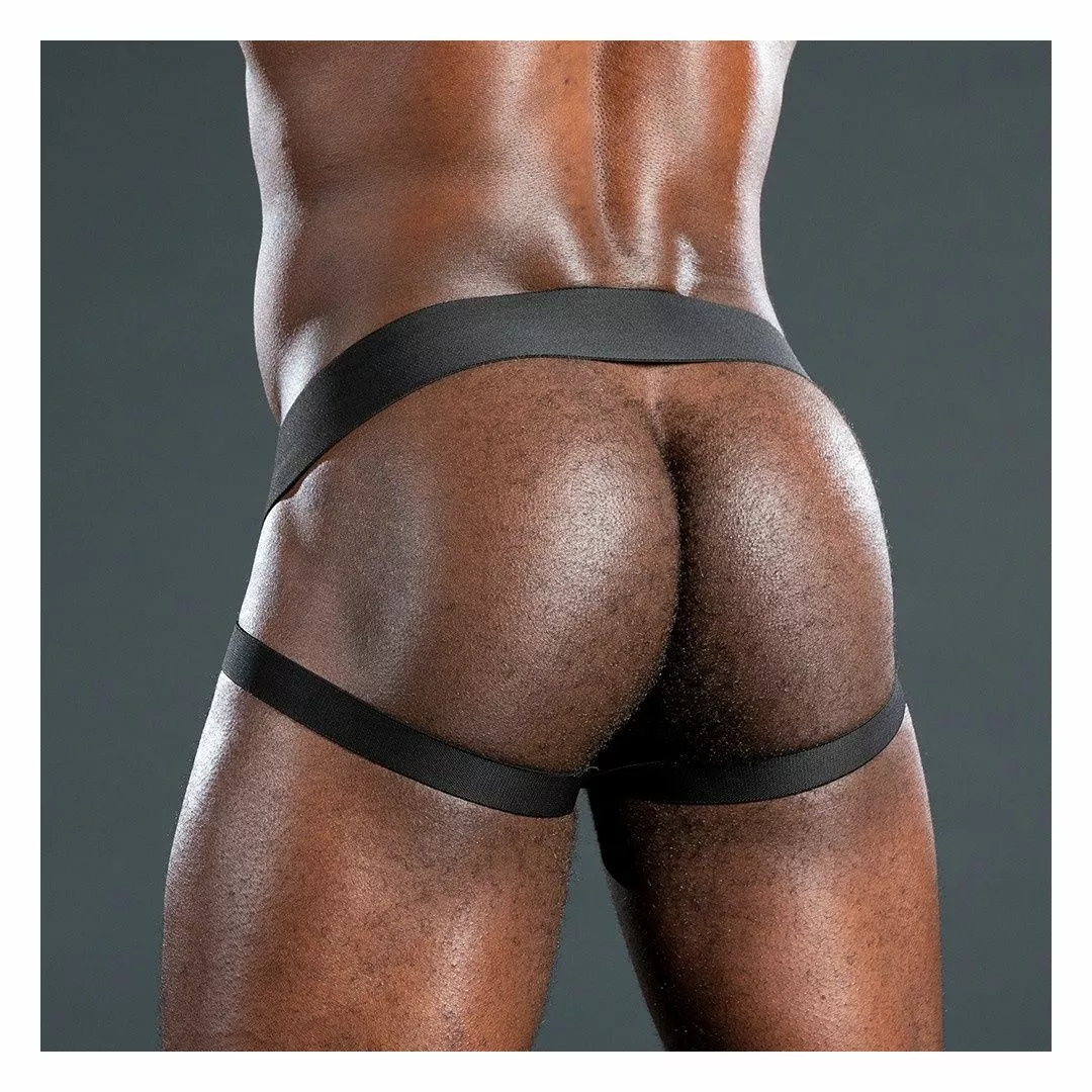 MR-S-LEATHER Neo Air Mesh Jock Noir/Gris 5 MR-S-LEATHER Neo Air Mesh Jock Noir/Gris – Image 3