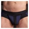MR-S-LEATHER Neo All Access Brief Navy