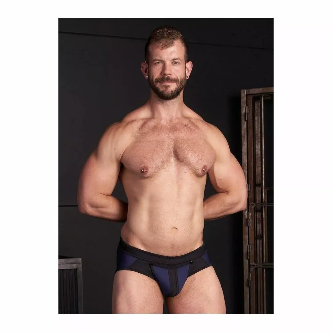 MR-S-LEATHER Neo All Access Brief Navy 5 MR-S-LEATHER Neo All Access Brief Navy – Image 3
