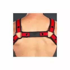 MR-S-LEATHER Neo Bold Bulldog Harness Rouge 12 MR-S-LEATHER Neo Bold Bulldog Harness Rouge -Poppers et Leather Cleaners Soldes neo bold bulldog harness rouge 4