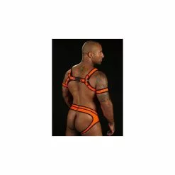 MR-S-LEATHER Neo Bold Full Access Brief Orange