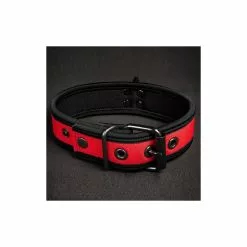 MR-S-LEATHER Neo Bold Puppy Collar Rouge -Poppers et Leather Cleaners Soldes neo bold puppy collar rouge 2