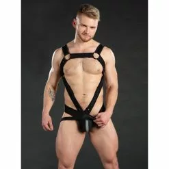 MR-S-LEATHER Neo Carbon Cockstraps