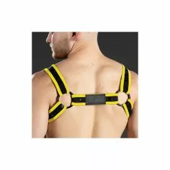 MR-S-LEATHER Neo Carbon Crossbow Harnais Jaune 2.0 8 MR-S-LEATHER Neo Carbon Crossbow Harnais Jaune 2.0 -Poppers et Leather Cleaners Soldes neo carbon crossbow harnais jaune 2