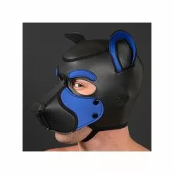 MR-S-LEATHER NEO FRISKY Puppy Hood Bleu Royal