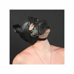 MR-S-LEATHER NEO FRISKY Puppy Hood Camo 7 MR-S-LEATHER NEO FRISKY Puppy Hood Camo -Poppers et Leather Cleaners Soldes neo frisky puppy hood camo 2