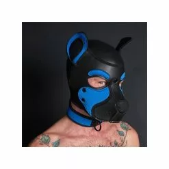 MR-S-LEATHER NEO FRISKY Puppy Hood Cobalt