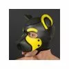 MR-S-LEATHER NEO FRISKY Puppy Hood Jaune -Poppers et Leather Cleaners Soldes neo frisky puppy hood jaune