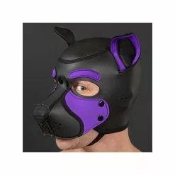 MR-S-LEATHER NEO FRISKY Puppy Hood Purple