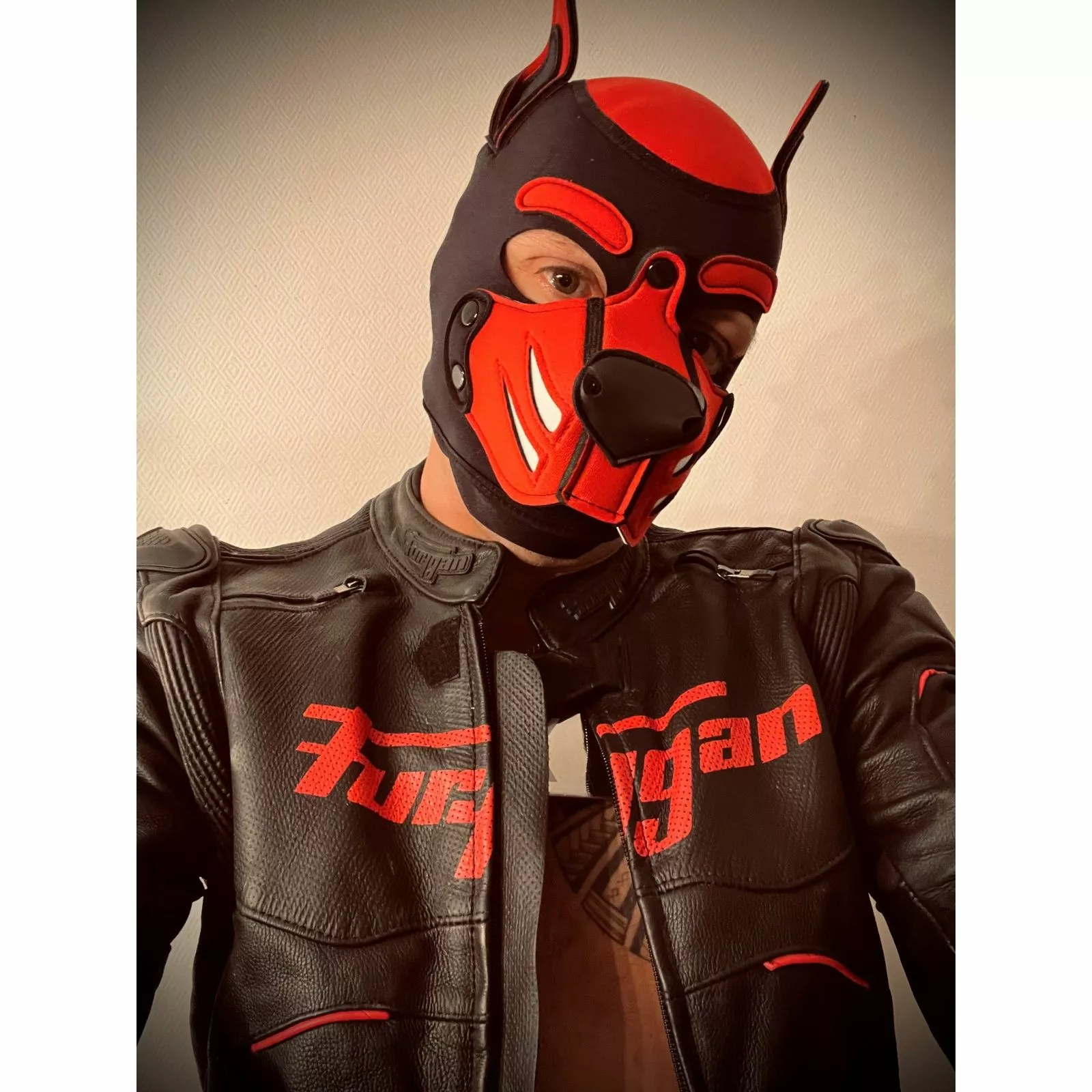 MR-S-LEATHER Neo K9 Puppy Hood Customisée 4 MR-S-LEATHER Neo K9 Puppy Hood Customisée – Image 2