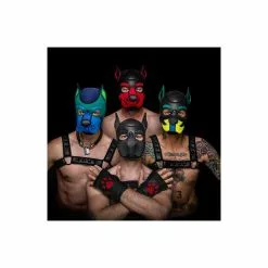 MR-S-LEATHER Neo K9 Puppy Hood Customisée