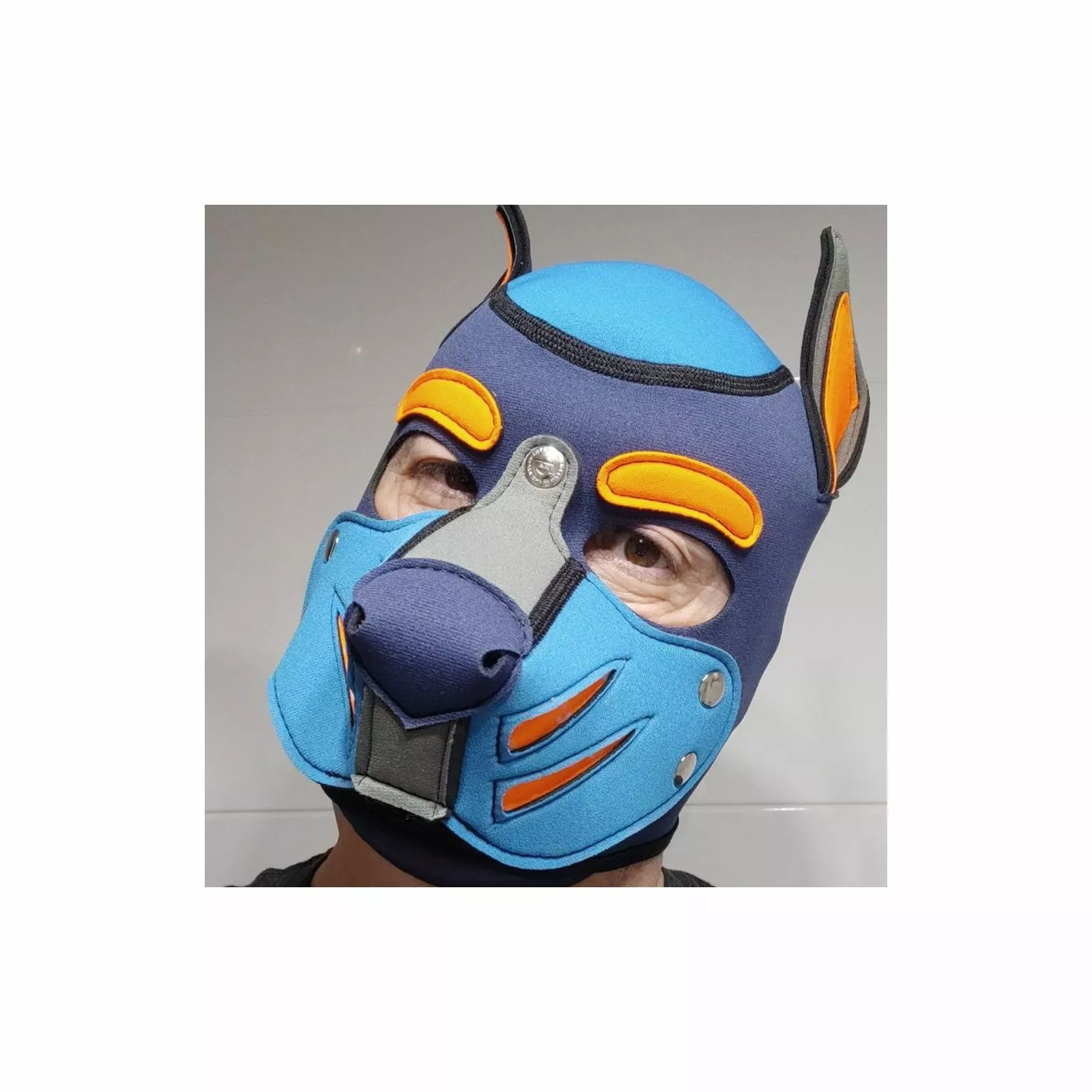 MR-S-LEATHER Neo K9 Puppy Hood Customisée 7 MR-S-LEATHER Neo K9 Puppy Hood Customisée – Image 5