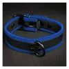 MR-S-LEATHER Néo Puppy Collar Noir Bleu 2 MR-S-LEATHER Néo Puppy Collar Noir Bleu -Poppers et Leather Cleaners Soldes neo puppy collar noir bleu