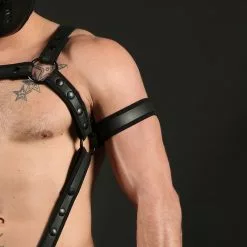 MR-S-LEATHER Neoprène Bracelet De Biceps