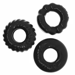 Oxballs OX BONEMAKER Pack De 3 Cockrings Noirs 11 Oxballs OX BONEMAKER Pack De 3 Cockrings Noirs -Poppers et Leather Cleaners Soldes ox bonemaker pack de 3 cockrings noirs 3