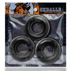 Oxballs OX FAT WILLY Pack De 3 Cockrings Noirs 10 Oxballs OX FAT WILLY Pack De 3 Cockrings Noirs -Poppers et Leather Cleaners Soldes ox fat willy pack de 3 cockrings noirs 1
