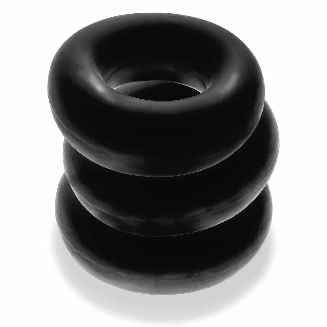Oxballs OX FAT WILLY Pack De 3 Cockrings Noirs 7 Oxballs OX FAT WILLY Pack De 3 Cockrings Noirs – Image 5