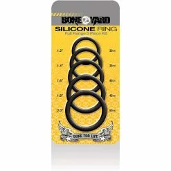 Boneyard Pack 5 Anneaux Silicone -Poppers et Leather Cleaners Soldes pack 5 anneaux silicone 2