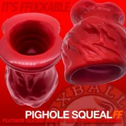 Oxballs PIG HOLE SQUEAL FF Red 11 Oxballs PIG HOLE SQUEAL FF Red -Poppers et Leather Cleaners Soldes pig hole squeal ff red 1