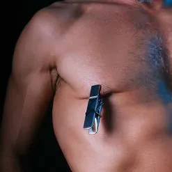 DARK-LINE Pinces à Linge Acier Pour Tétons