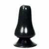All Black Plug Anal King 12.5cm -Poppers et Leather Cleaners Soldes plug anal king 125cm