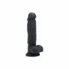 XR Brands Power Pecker 18cm Noir Gode Réaliste Silicone