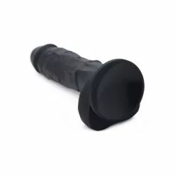 XR Brands Power Pecker 18cm Noir Gode Réaliste Silicone -Poppers et Leather Cleaners Soldes power pecker 18cm noir gode realiste silicone 3