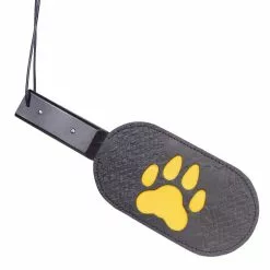 DARK-LINE Puppy Paw Leather Paddle Jaune -Poppers et Leather Cleaners Soldes puppy paw leather paddle jaune 4