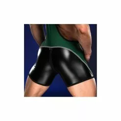 MR-S-LEATHER Reflector Backzip Singlet -Poppers et Leather Cleaners Soldes reflector backzip singlet 12