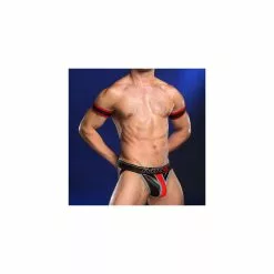 MR-S-LEATHER Reflector Jockstrap -Poppers et Leather Cleaners Soldes reflector jockstrap 3