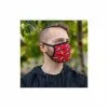 MR-S-LEATHER Reversible Hanky Face Mask - Bone Red -Poppers et Leather Cleaners Soldes reversible hanky face mask bone red