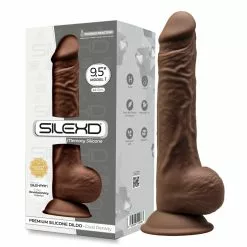 Silexd Gode Double Densité Brown 24 Cm Modèle 3 -Poppers et Leather Cleaners Soldes sd model 3 zd01 brown box 4