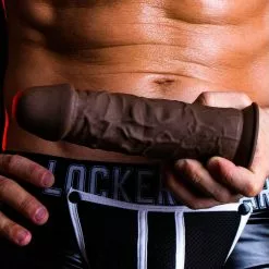 Silexd Gode Double Densité Brown 21,5 Cm Modèle 4 13 Silexd Gode Double Densité Brown 21,5 Cm Modèle 4 -Poppers et Leather Cleaners Soldes sd model 4 dd01 brown box 3