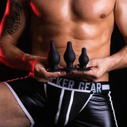 Silexd Kit 3 Plugs Silicone S M L -Poppers et Leather Cleaners Soldes sd silicone plug kit 7