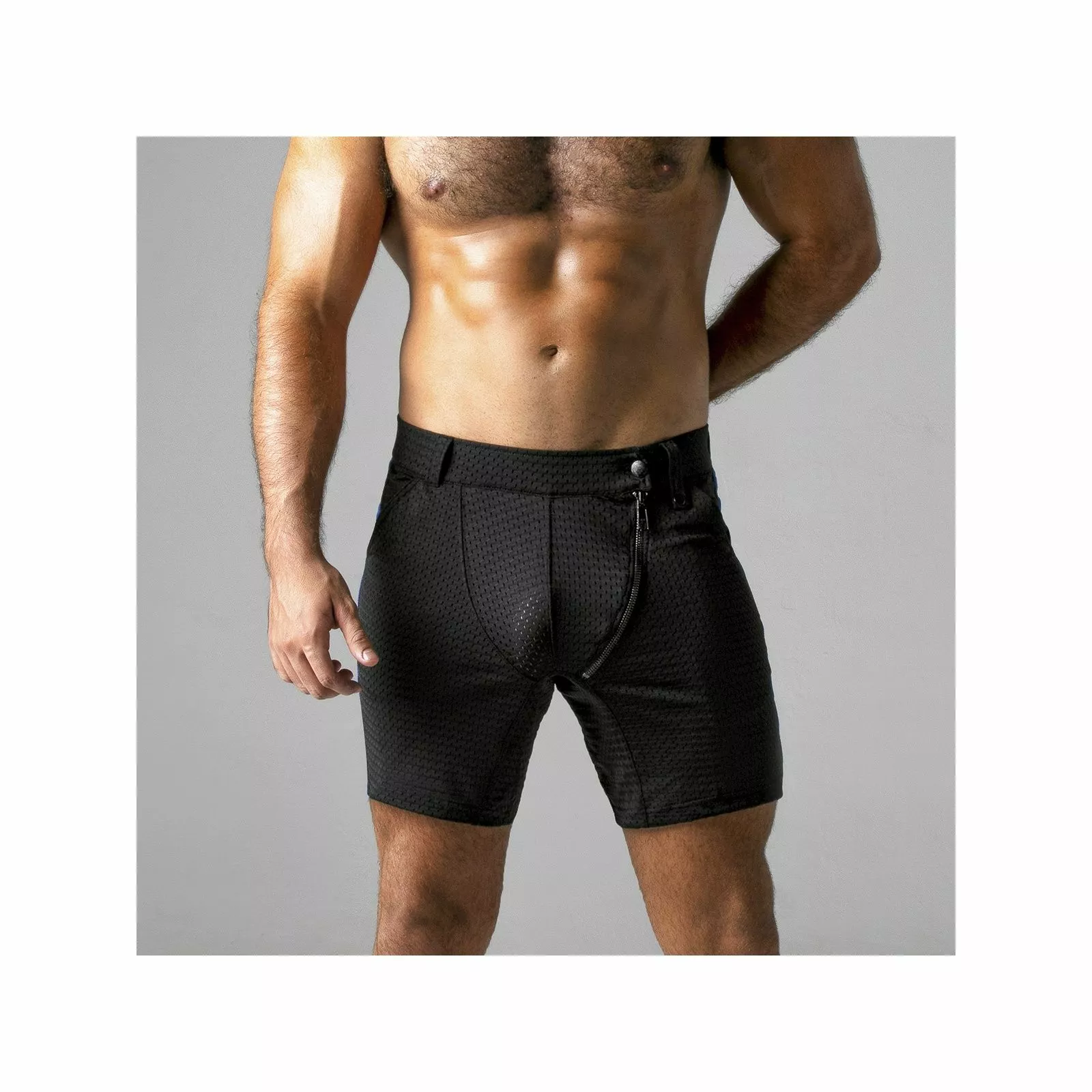 Locker Gear SHORT MESH Noir Et Bleu 5 Locker Gear SHORT MESH Noir Et Bleu – Image 3